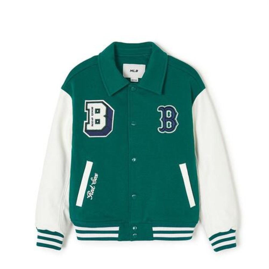 Acc MLB korea Jumpers | [Kids] Pop Varsity Padding Jumper Boston Red Sox