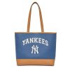 Bag MLB korea | Varsity Basic Canvas L Tote Bag New York Yankees