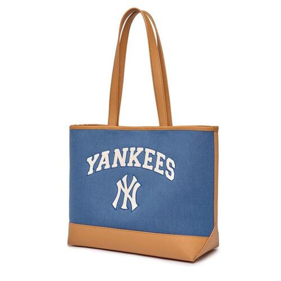 Bag MLB korea | Varsity Basic Canvas L Tote Bag New York Yankees