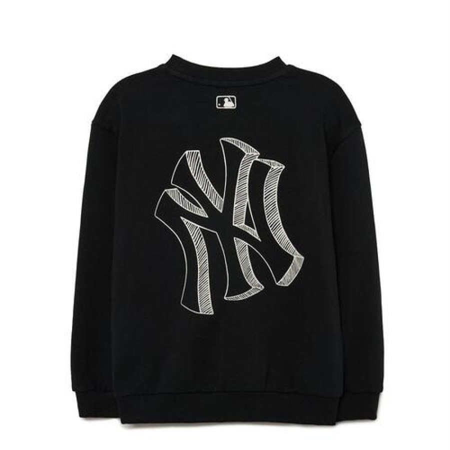 Kids MLB korea T-Shirts | [Kids] Basic Big Logo Sweatshirt New York Yankees