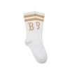 Acc MLB korea Socks | Big Logo Stripe Socks Boston Redsox