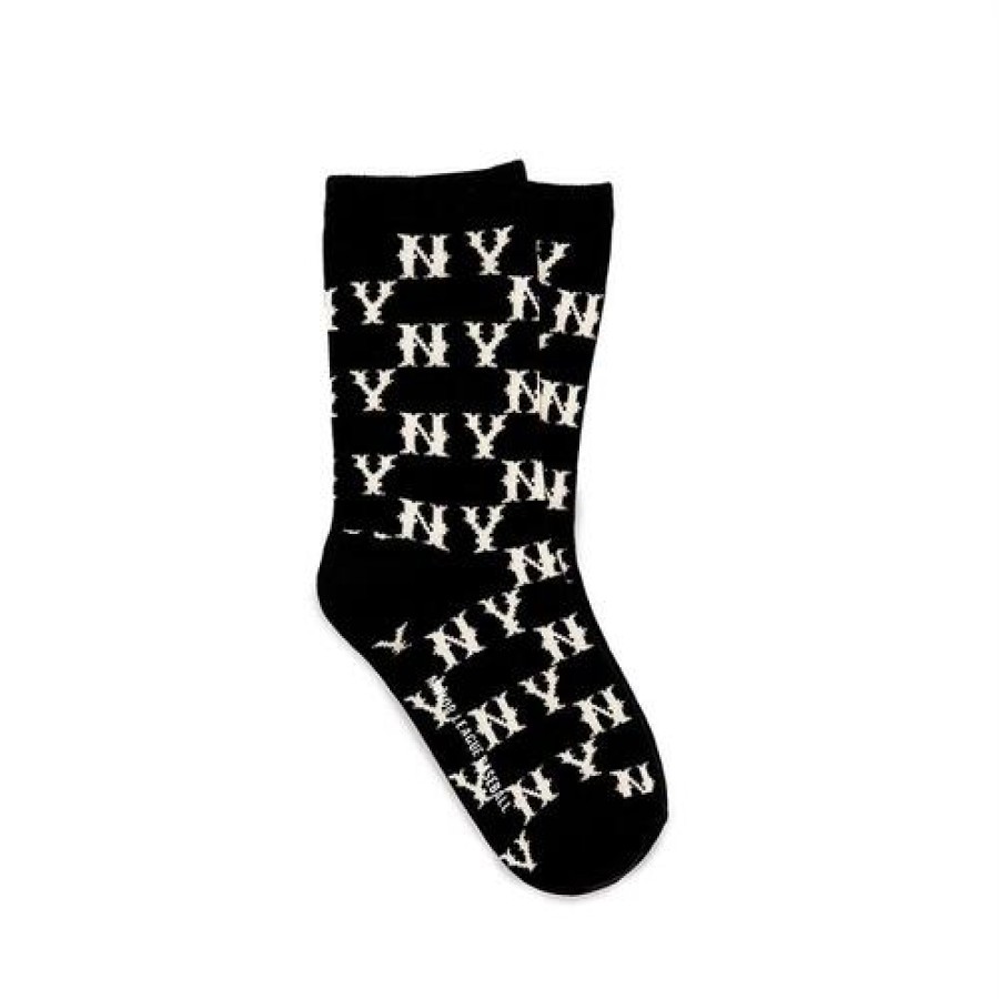 Kids MLB korea Others | [Kids] Classic Monogram Socks New York Yankees