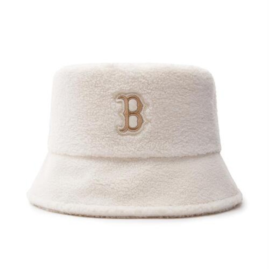 Cap MLB korea Bucket Hat | Fleece Bucket Hat Boston Red Sox