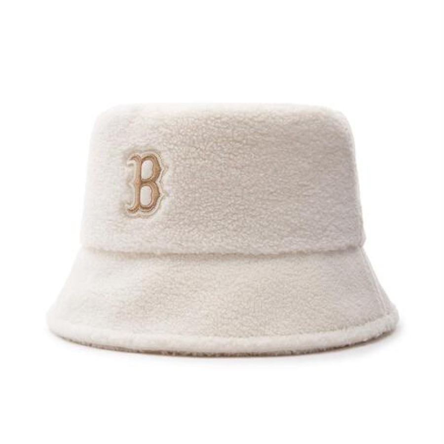 Cap MLB korea Bucket Hat | Fleece Bucket Hat Boston Red Sox