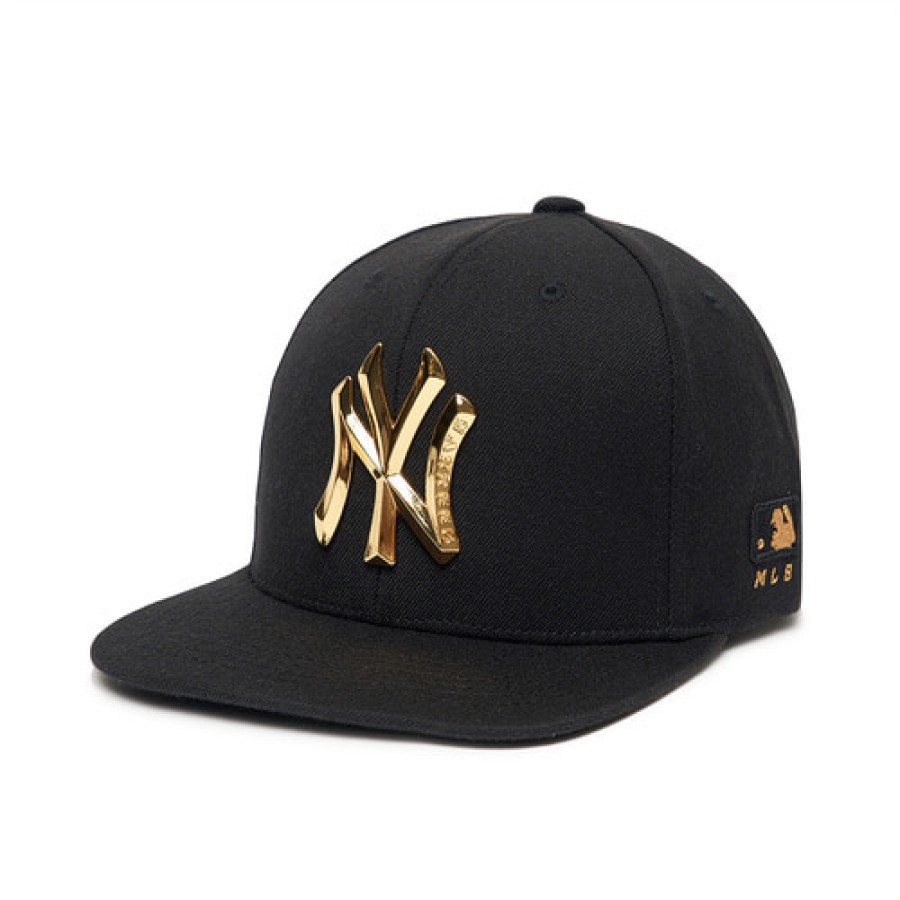 Cap MLB korea Snapback | Metal Logo Snapback New York Yankees