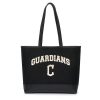 Bag MLB korea | Varsity Basic Canvas L Tote Bag Cleveland Indians