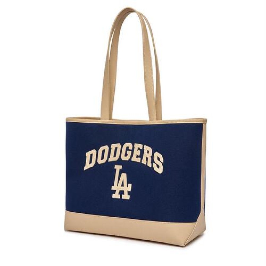 Bag MLB korea | Varsity Basic Canvas L Tote Bag Los Angeles Dodgers