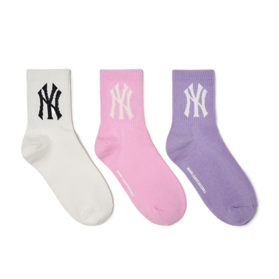 Kids MLB korea Others | [Kids] Basic Socks Set New York Yankees