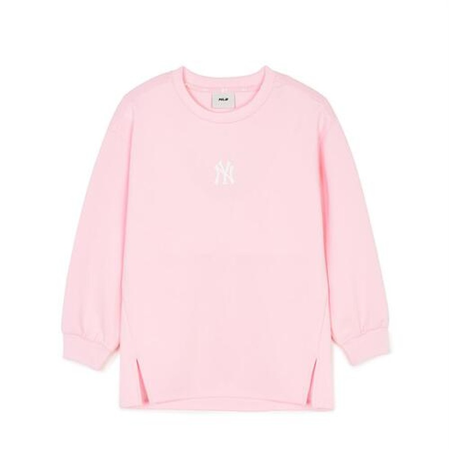 Kids MLB korea Sweatshirts | [Kids] Athleisure Long Sweatshirt(Girl) New York Yankees