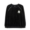 Kids MLB korea Sweatshirts | [Kids] Girl`S Basic Brushed Velour Sweatshirt New York Yankees