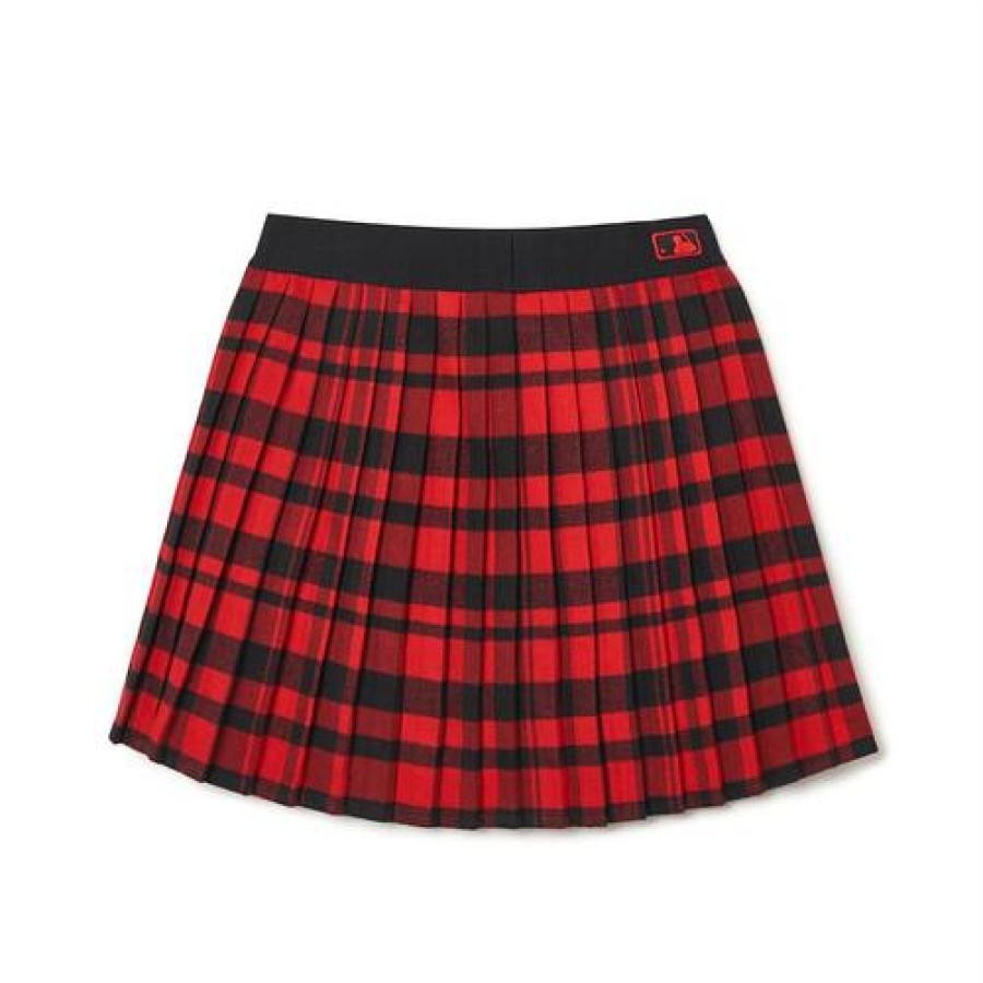 Kids MLB korea Skirts | [Kids] Check Skirt Mlb