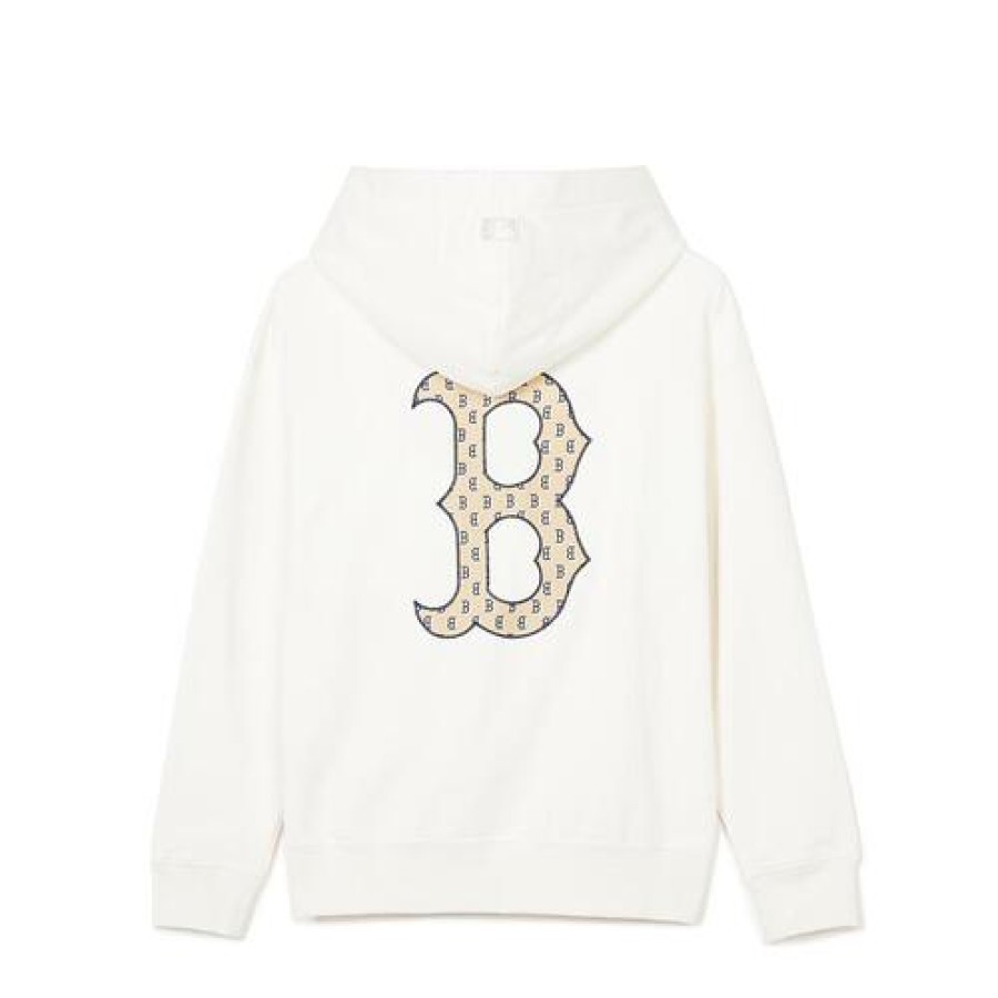 Apparel MLB korea Hoodies | Classic Monogram Big Lux Hoodie Boston Redsox