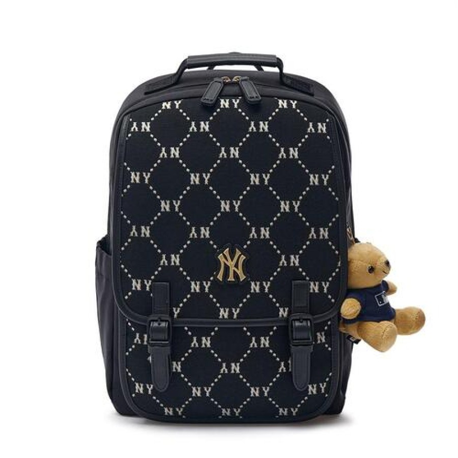 Kids MLB korea Bags | [Kids] Dia Monogram Premium School Bag New York Yankees