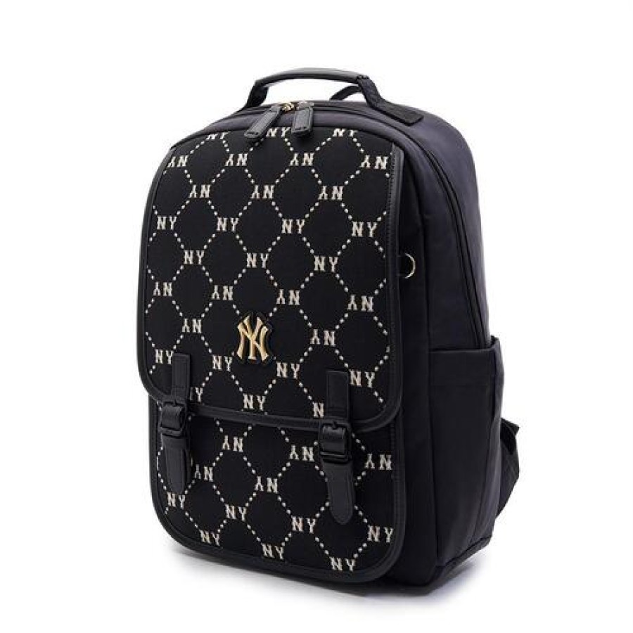 Kids MLB korea Bags | [Kids] Dia Monogram Premium School Bag New York Yankees