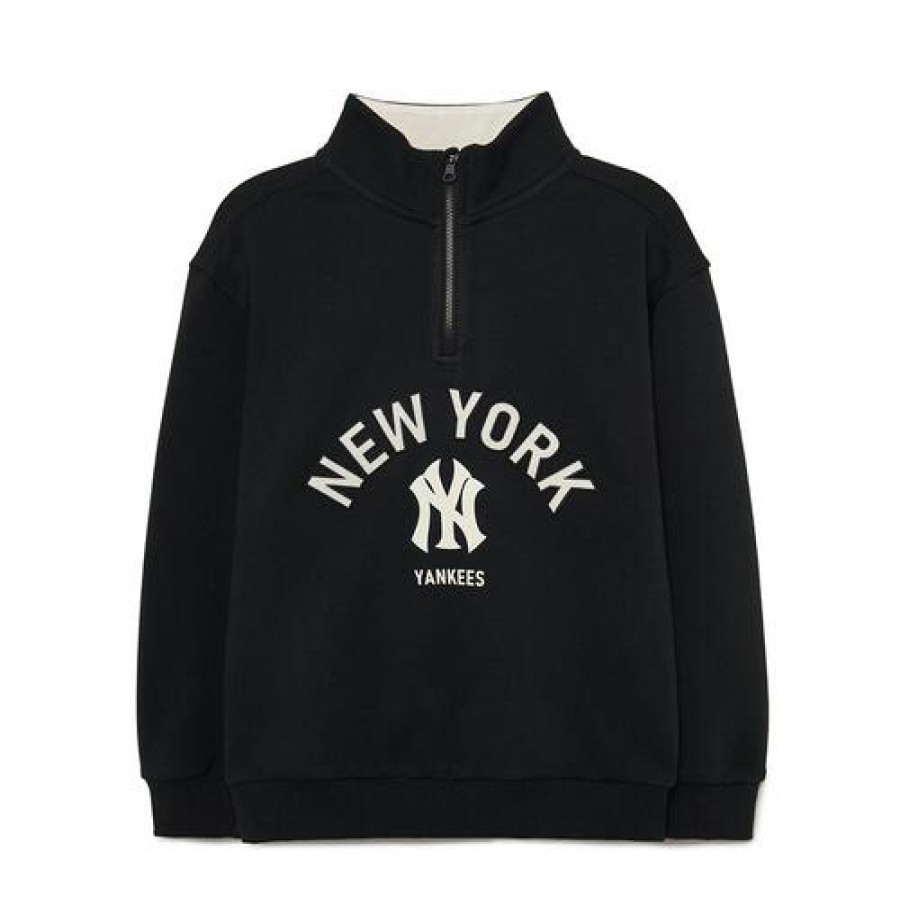 Kids MLB korea Sweatshirts | [Kids] Varsity Half Zip Sweatshrit New York Yankees