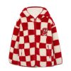 Acc MLB korea Jumpers | [Kids] Checker Board Fleece Jp Cleveland Indians