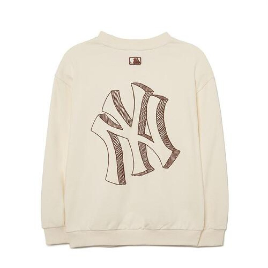 Kids MLB korea T-Shirts | [Kids] Basic Big Logo Sweatshirt New York Yankees