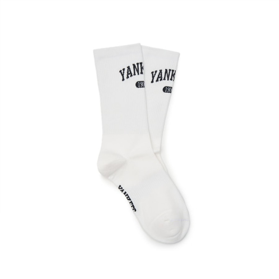 Acc MLB korea Socks | Varsity Lettering Mid Socks New York Yankees