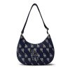 Bag MLB korea | Big Classic Monogram Jacquard L Hobo Bag Los Angeles Dodgers