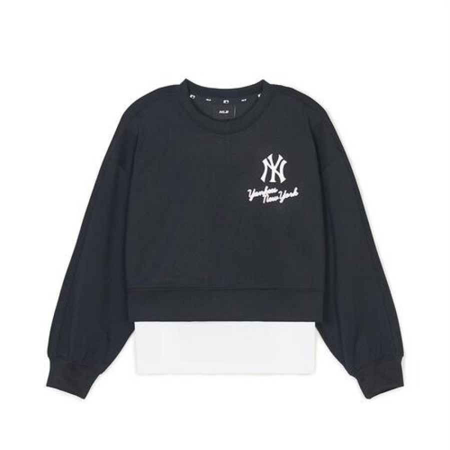 Kids MLB korea Sweatshirts | [Kids] Athleisure Sweatshirt(Girl) New York Yankees