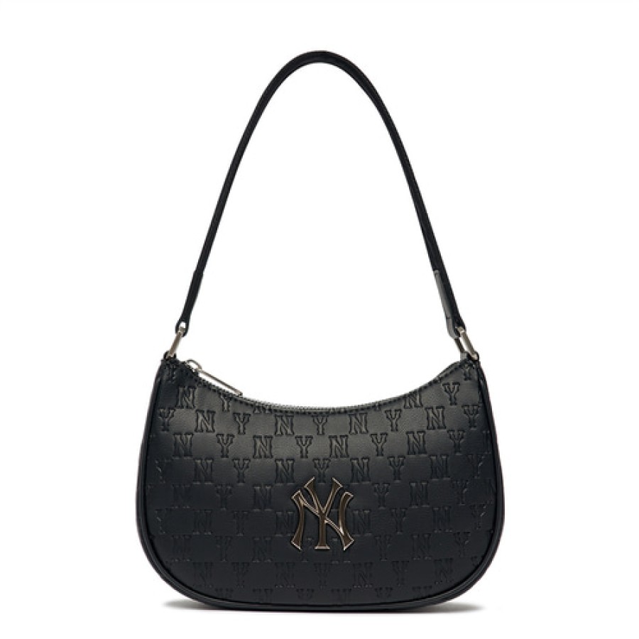 Bag MLB korea | Monogram Embo Hobo Bag New York Yankees