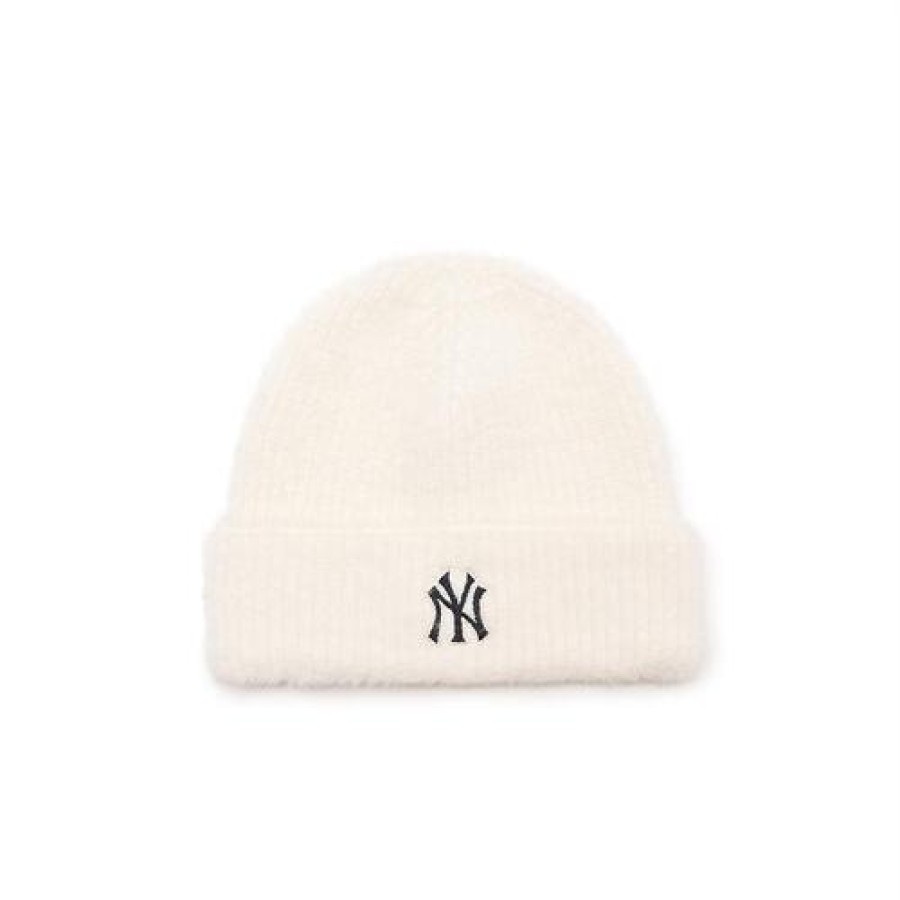 Kids MLB korea Beanies/Hats | [Kids] Basic Eco Fur Beanie New York Yankees