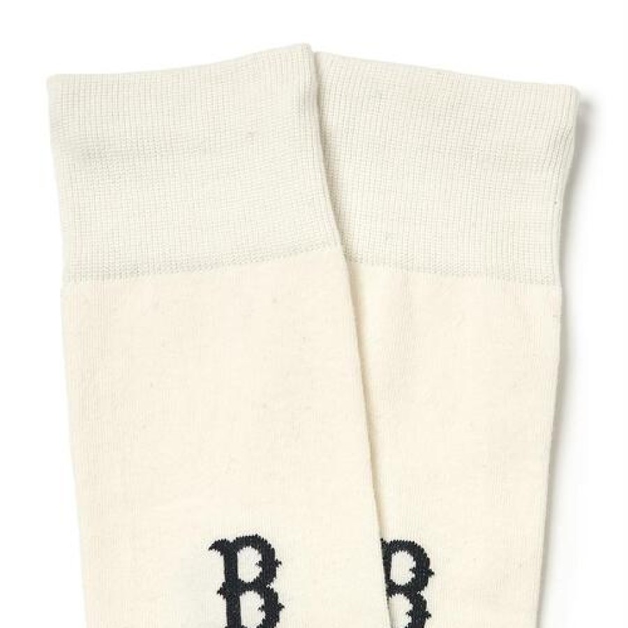 Acc MLB korea Socks | Athleisure Basic Over Knee Socks Boston Red Sox