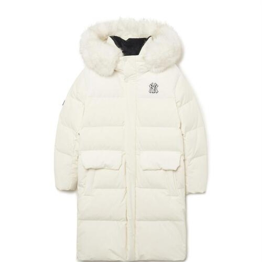 Acc MLB korea Padded Jackets | [Kids] Volume Travel Long Down Jumper New York Yankees