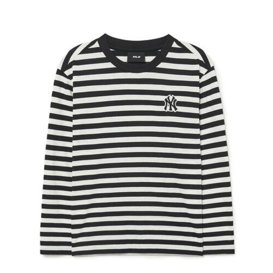 Kids MLB korea T-Shirts | [Kids] Basic Striped T Shirt New York Yankees