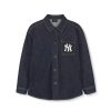 Kids MLB korea Shirts | [Kids] Varsity Denim Shirt New York Yankees