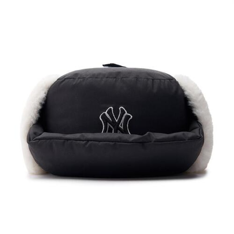 Kids MLB korea Winter Hats | [Kids] Basic Winter Padding Ear Flap Bucket Hat New York Yankees