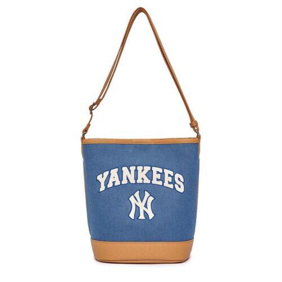 Bag MLB korea | Varsity Basic Canvas Bucket Bag New York Yankees