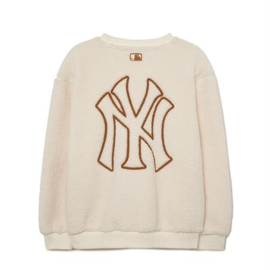 Kids MLB korea Sweatshirts | [Kids] Basic Big Logo Fleece Sweatshirt New York Yankees