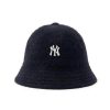 Kids MLB korea Beanies/Hats | [Kids] Basic Press Eco Fur Dome Hat New York Yankees