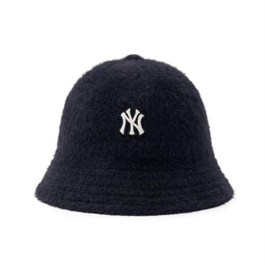 Kids MLB korea Beanies/Hats | [Kids] Basic Press Eco Fur Dome Hat New York Yankees