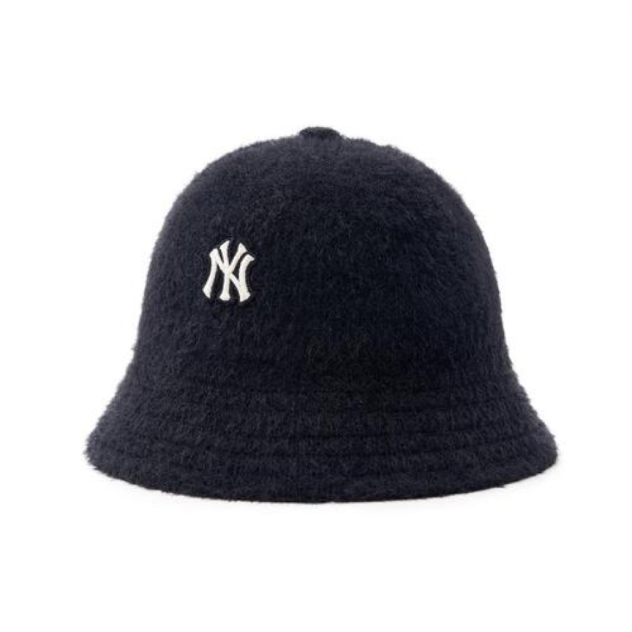 Kids MLB korea Beanies/Hats | [Kids] Basic Press Eco Fur Dome Hat New York Yankees