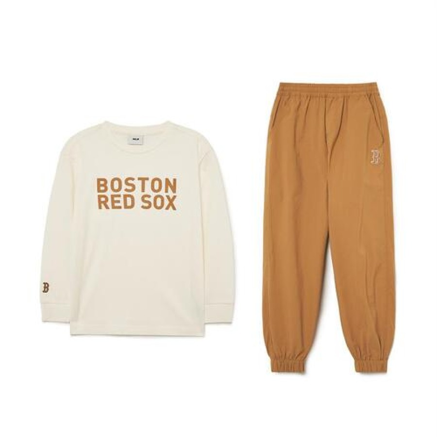 Kids MLB korea T-Shirts | [Kids] Basic Ts+Wp Set Boston Red Sox