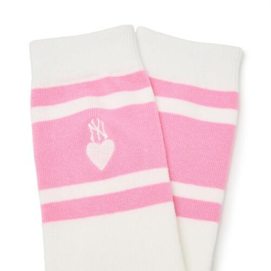 Kids MLB korea Others | [Kids] Heart Skate Socks New York Yankees