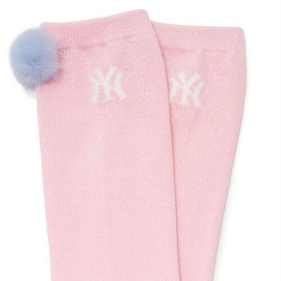 Kids MLB korea Others | [Kids] Basic Girls Knee Socks New York Yankees