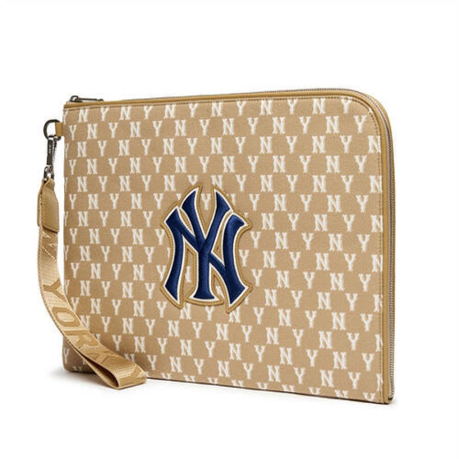 Acc MLB korea Others | Monogram Digital Device Pouch M New York Yankees