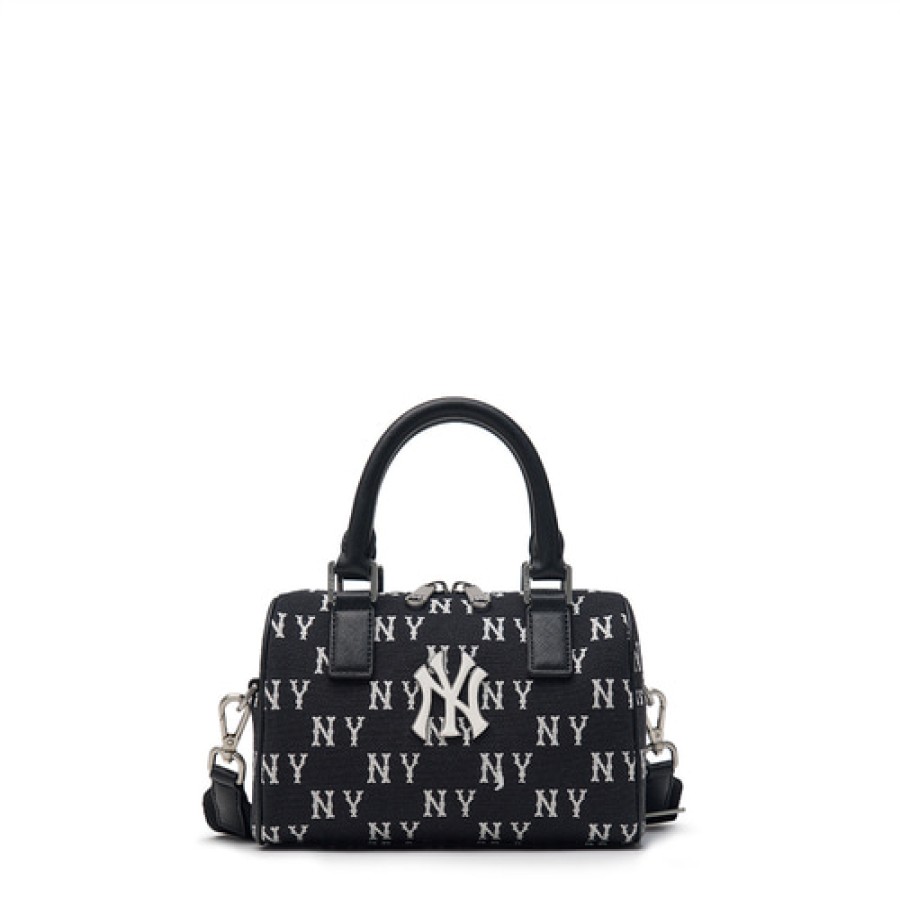 Bag MLB korea | Classic Monogram Jacquard Small Boston Bag New York Yankees