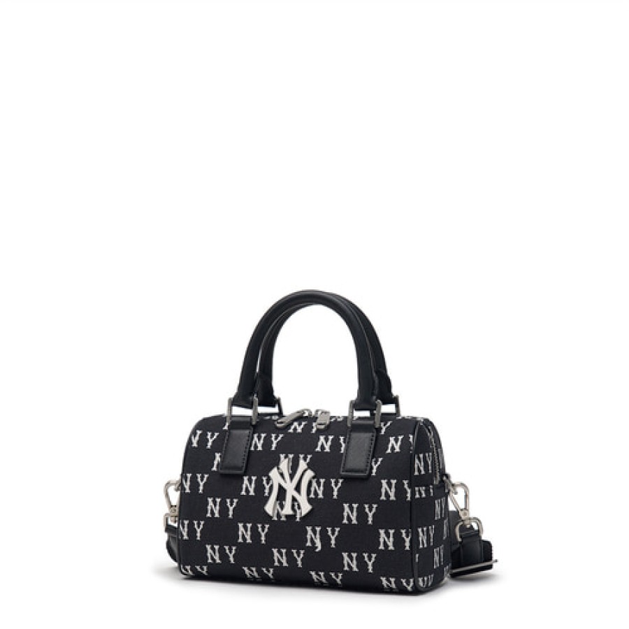 Bag MLB korea | Classic Monogram Jacquard Small Boston Bag New York Yankees