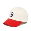 Cap MLB korea Un_Structure | Basic Color Block Unstructured Ball Cap Boston Red Sox