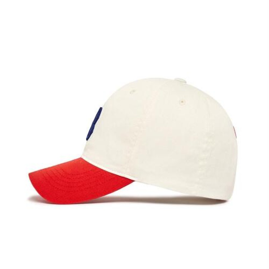 Cap MLB korea Un_Structure | Basic Color Block Unstructured Ball Cap Boston Red Sox